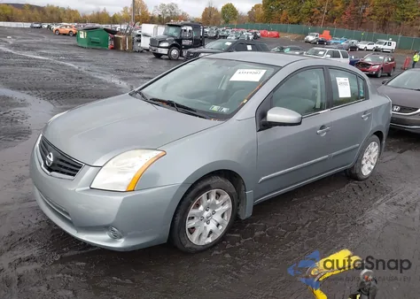 2010 Nissan Sentra 2.0S z USA, uszkodzony, nr VIN 3N1AB6AP4AL629412